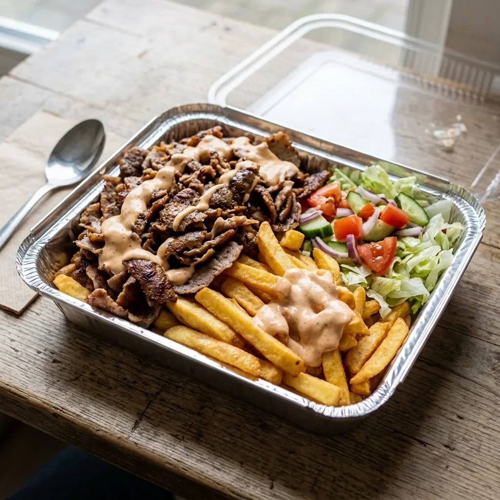 Kebab schotel