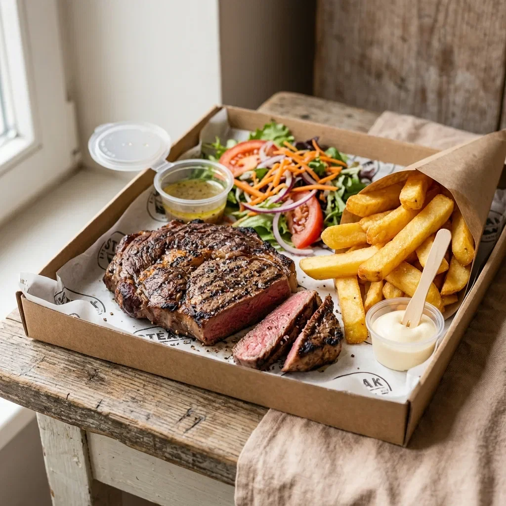 Steak natuur