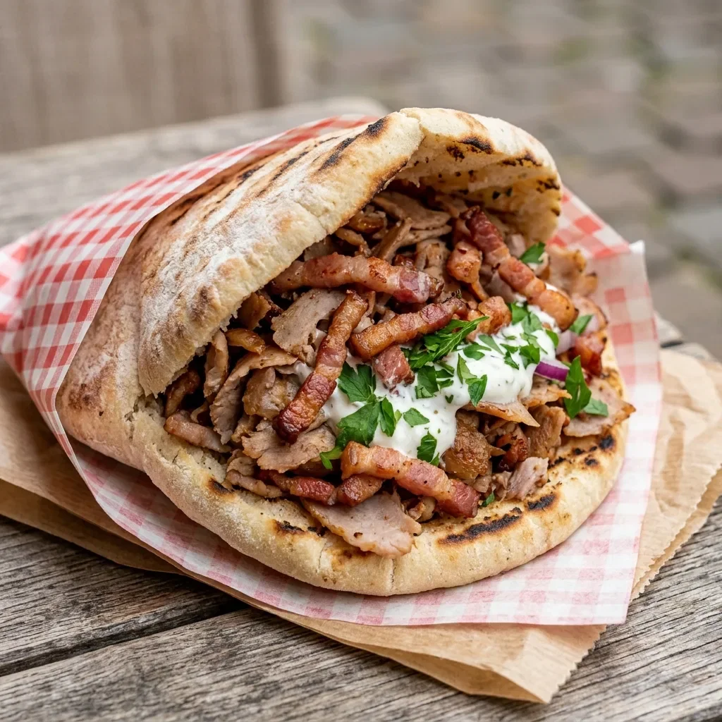 Pita bacon gr.