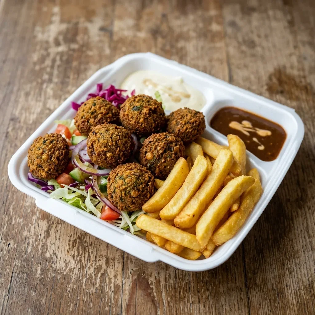 Falafel schotel