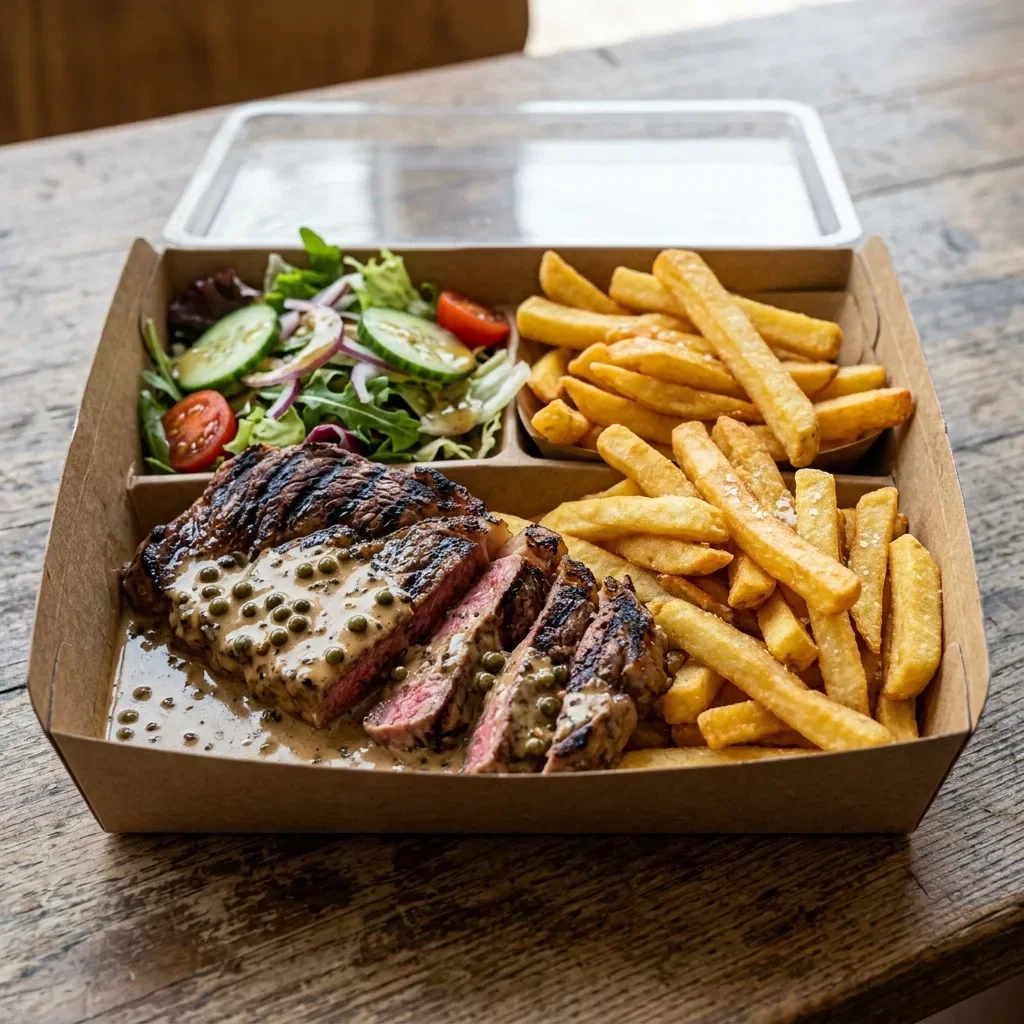 Steak peperroomsaus