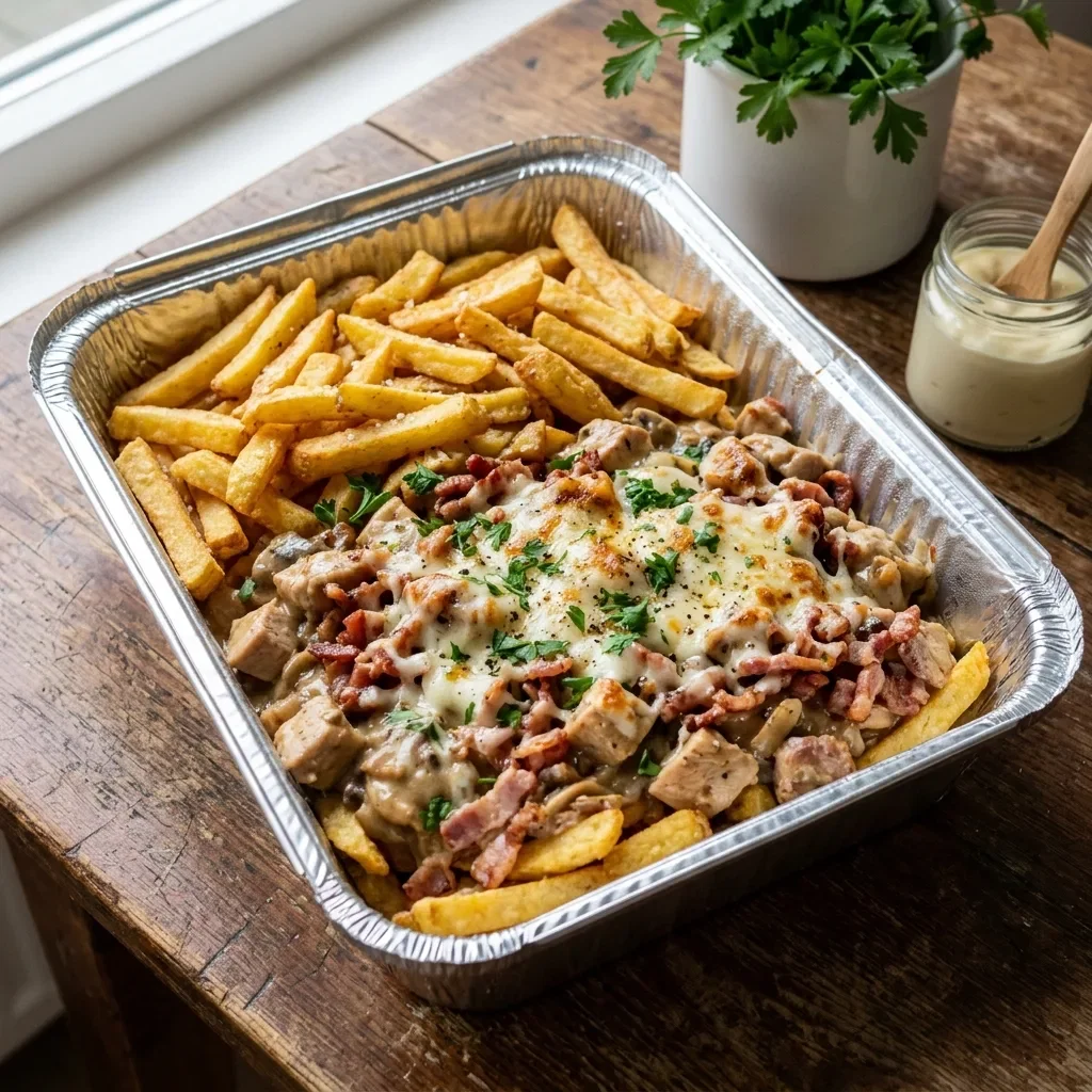 Kalkoen bacon schotel
