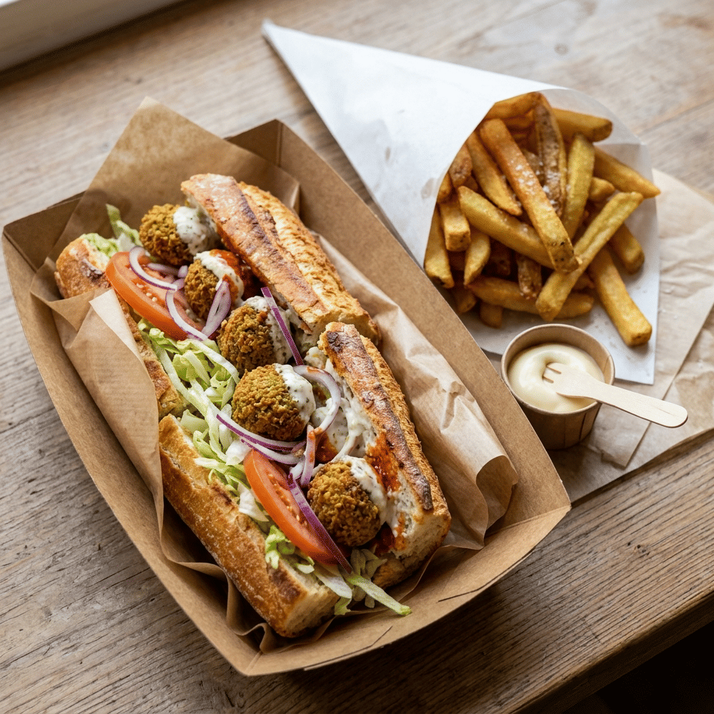 Brans brood falafel