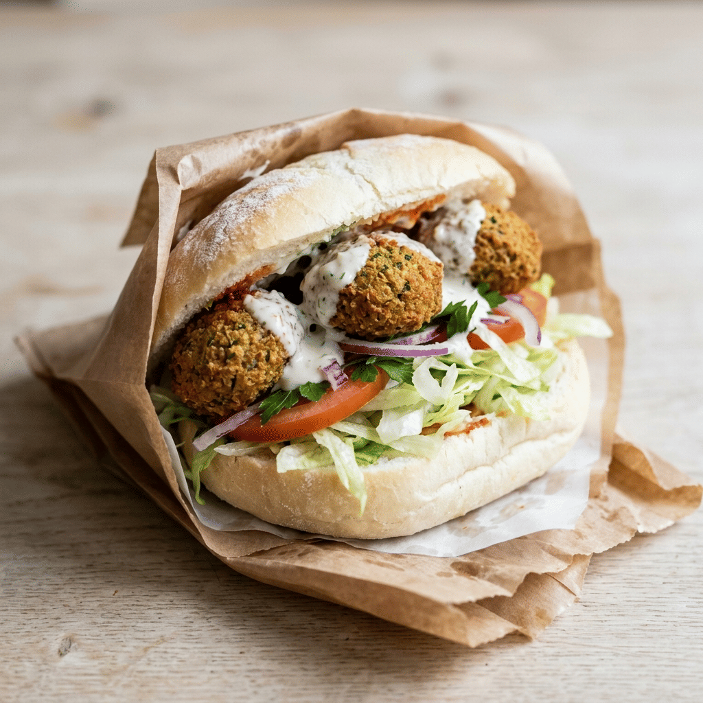 Broodje falafel