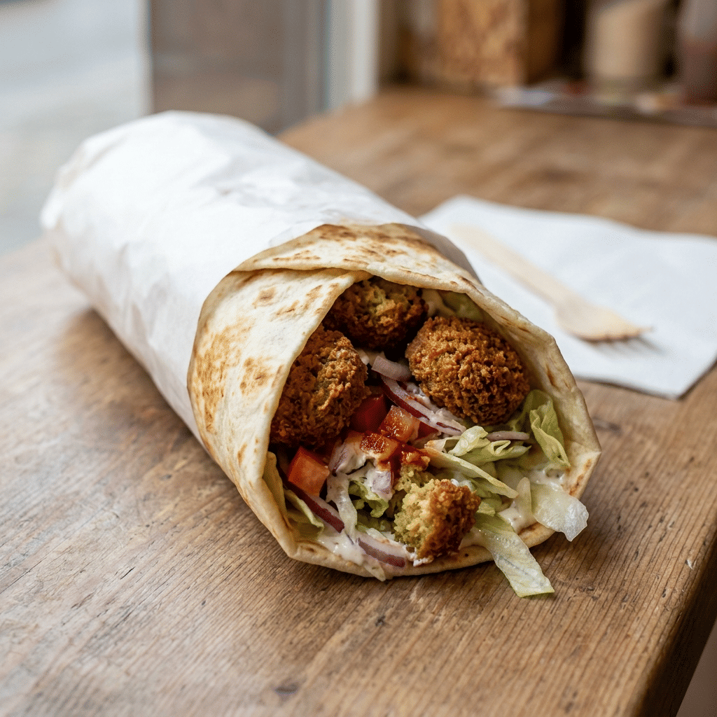 Durum falafel