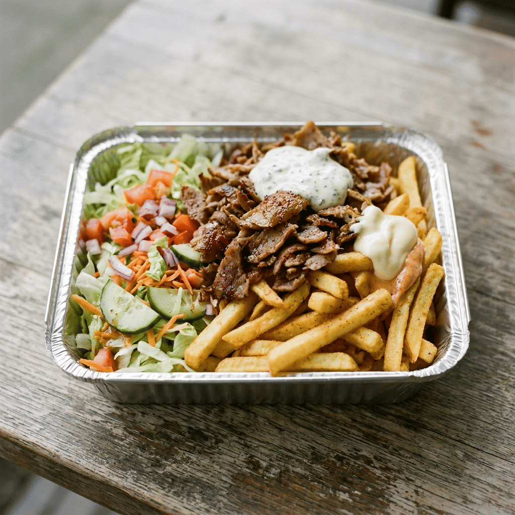 Schotel kebab klein
