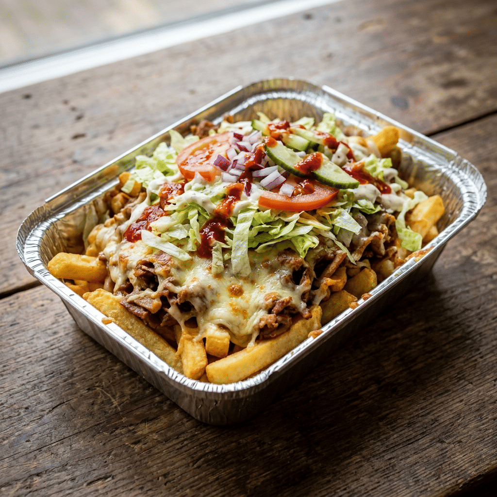 Kapsalon shoarma groot