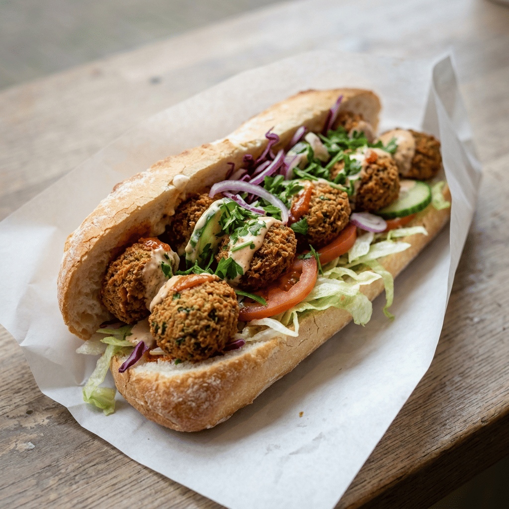 Broodje falafel groot