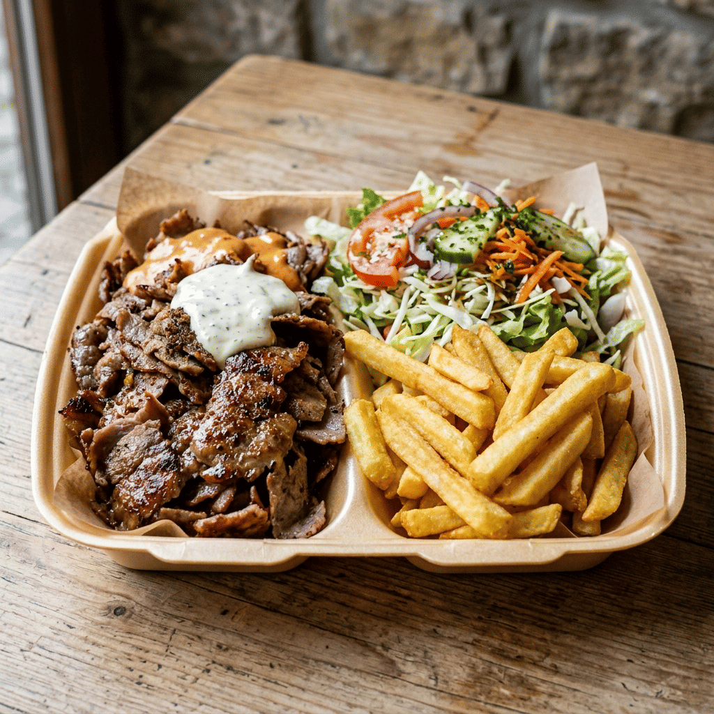 Schotel kebab groot