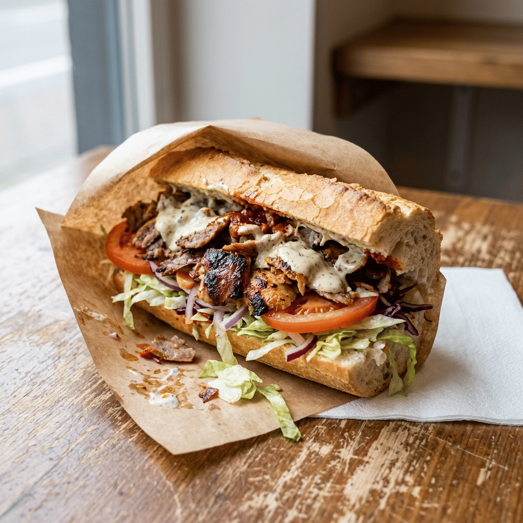 Broodje kebab groot