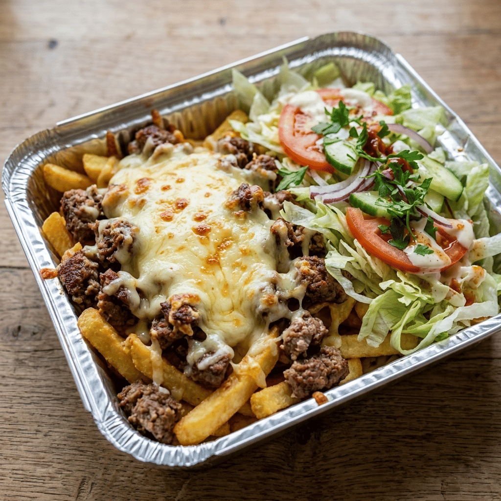 Kapsalon hamburger groot