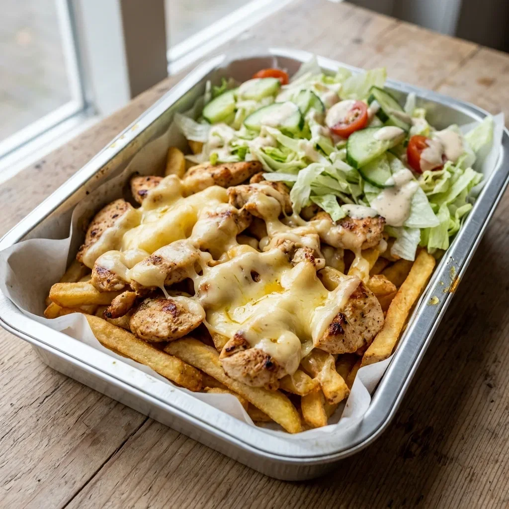 Kapsalon kipfilet klein