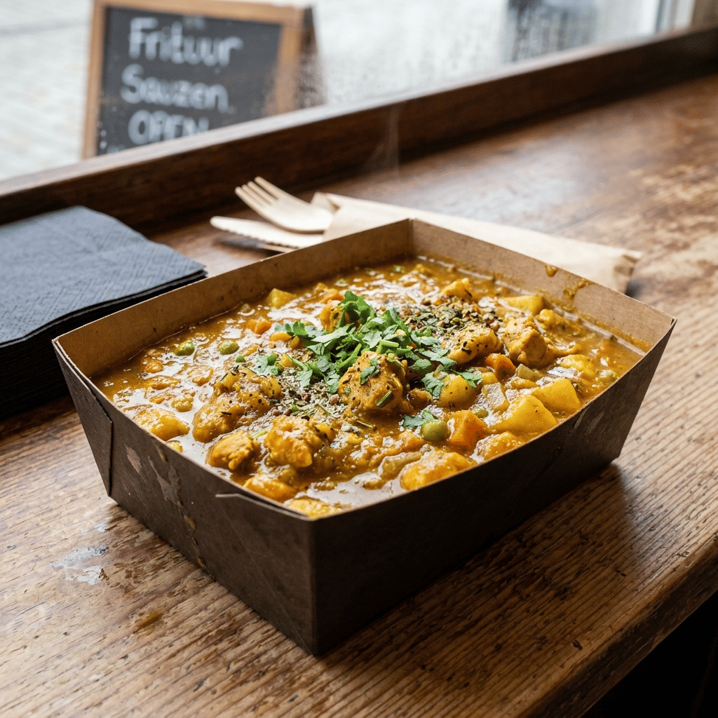 Warme curry