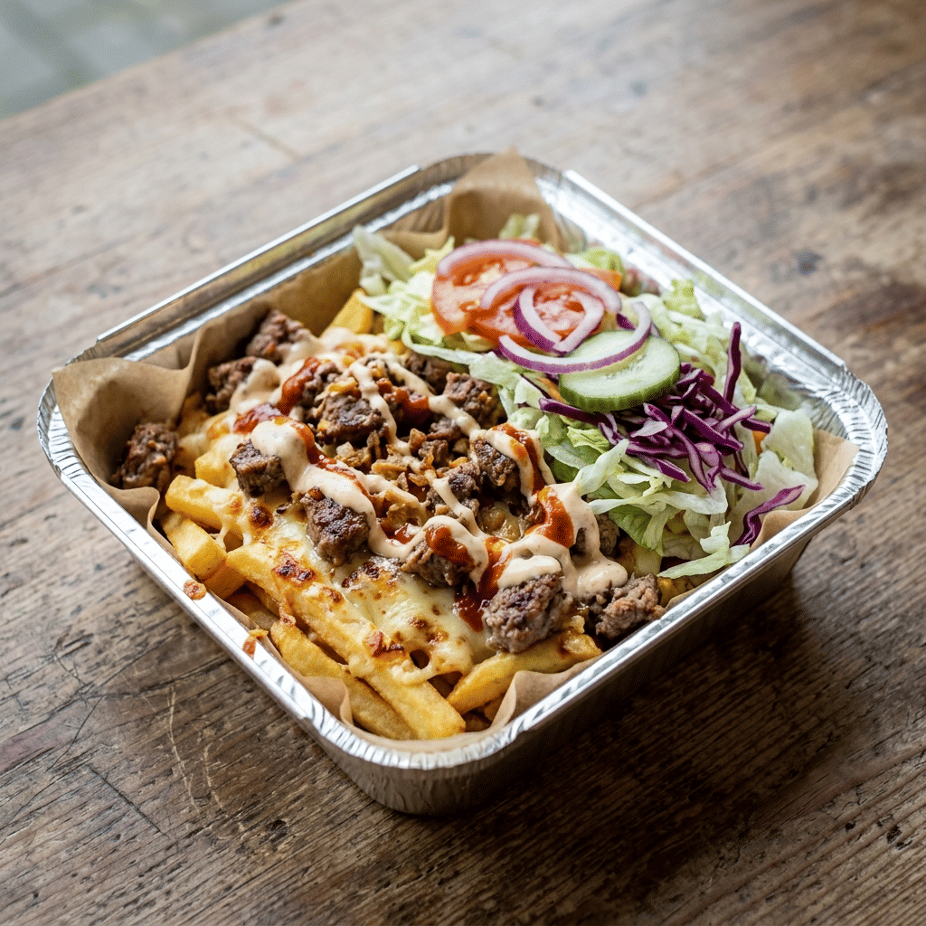 Kapsalon hamburger klein