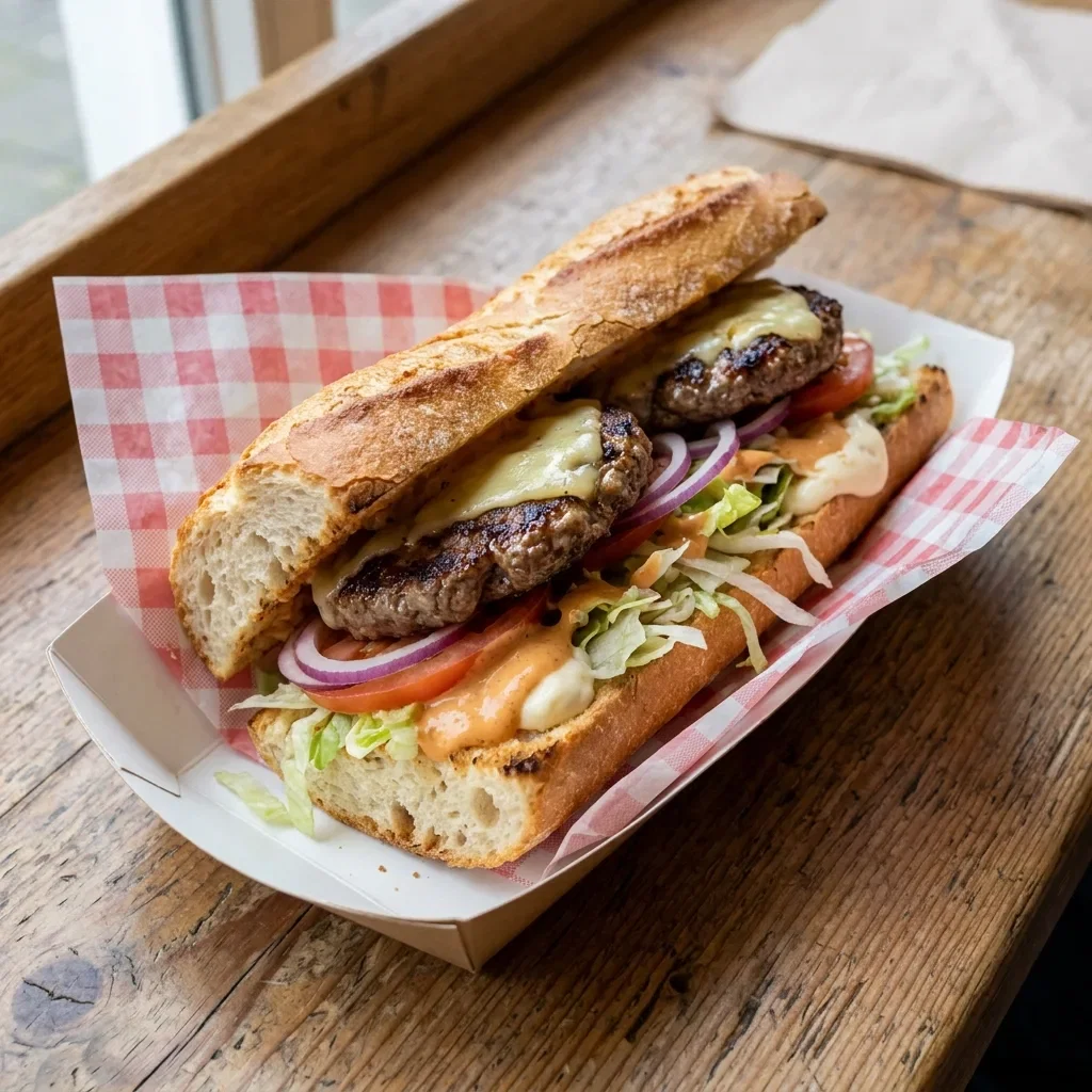 Frans Broodje Hamburger