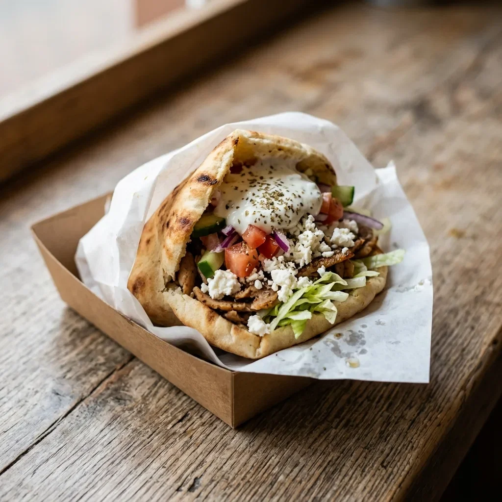 Broodje Pita Feta Klein