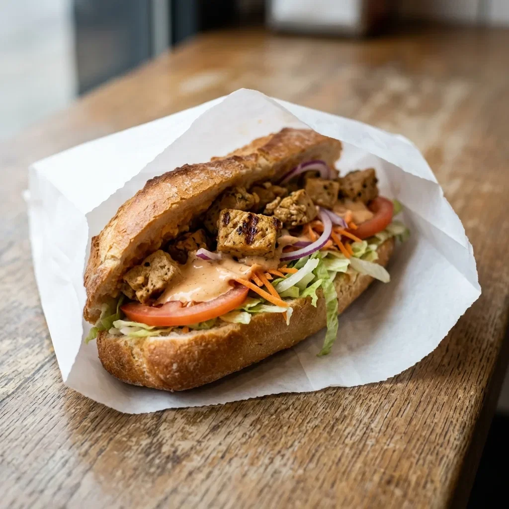 Broodje Kip Vegetarisch Klein