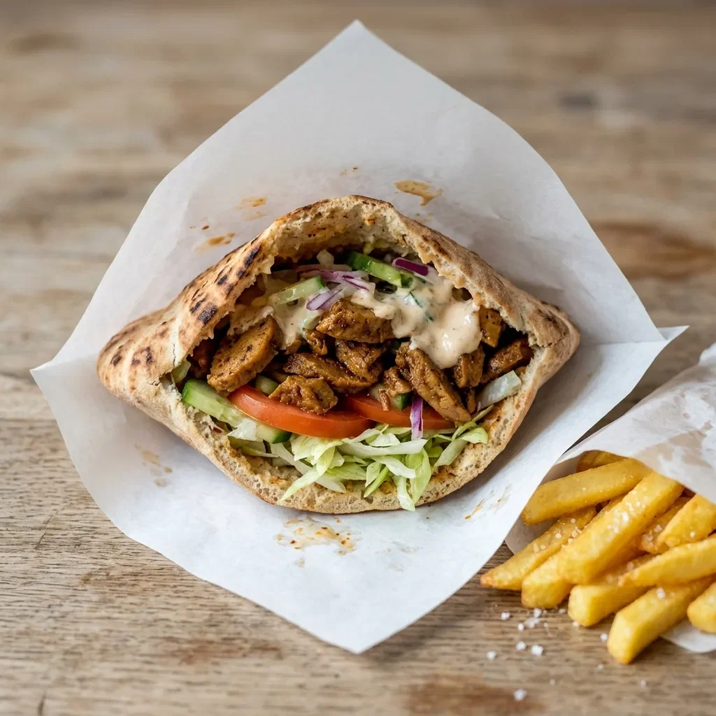 Broodje Pita Vegetarisch Klein