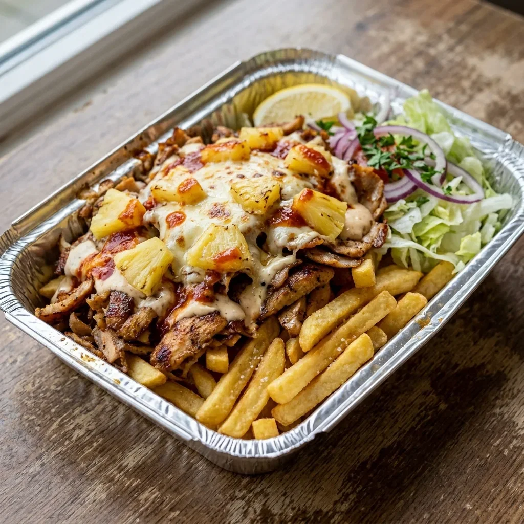 Kebab Hawaï Schotel