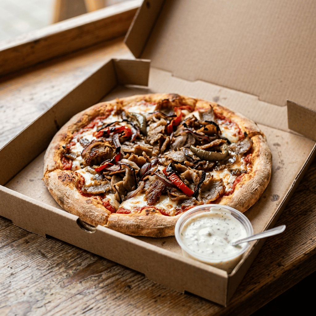 Pizza kebab small