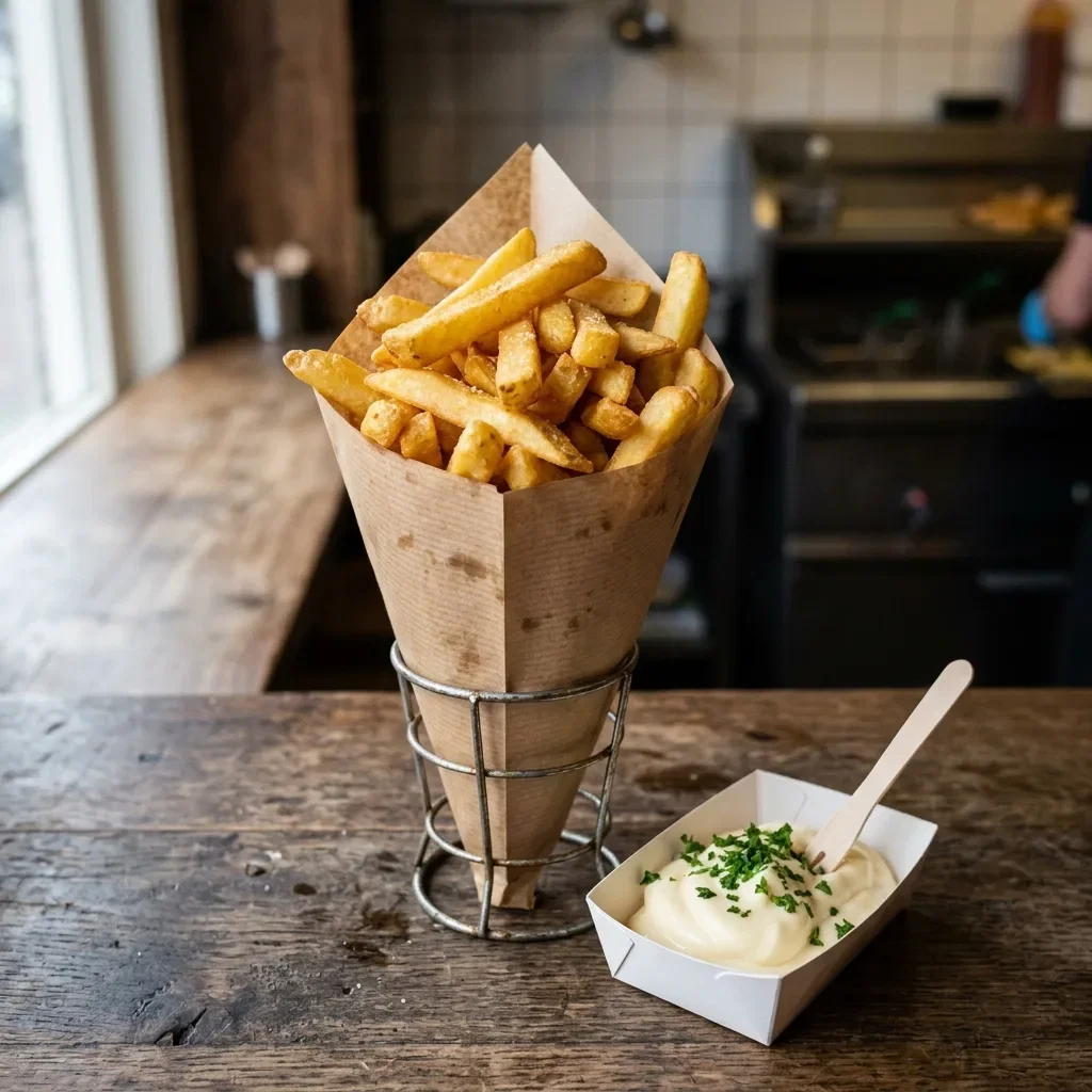 Portie frieten