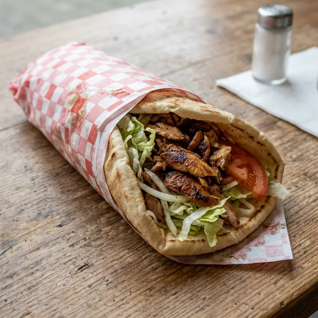 Broodje pita groot