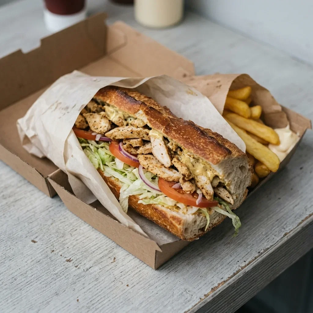 Frans brood kipfilet