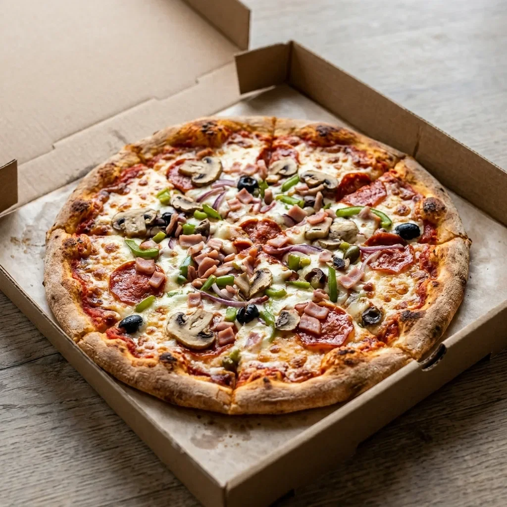 Stel zelf uw pizza samen