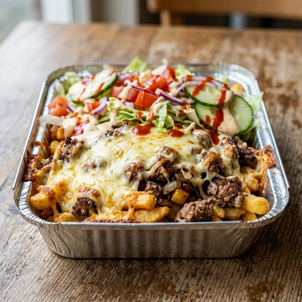Kapsalon hamburger