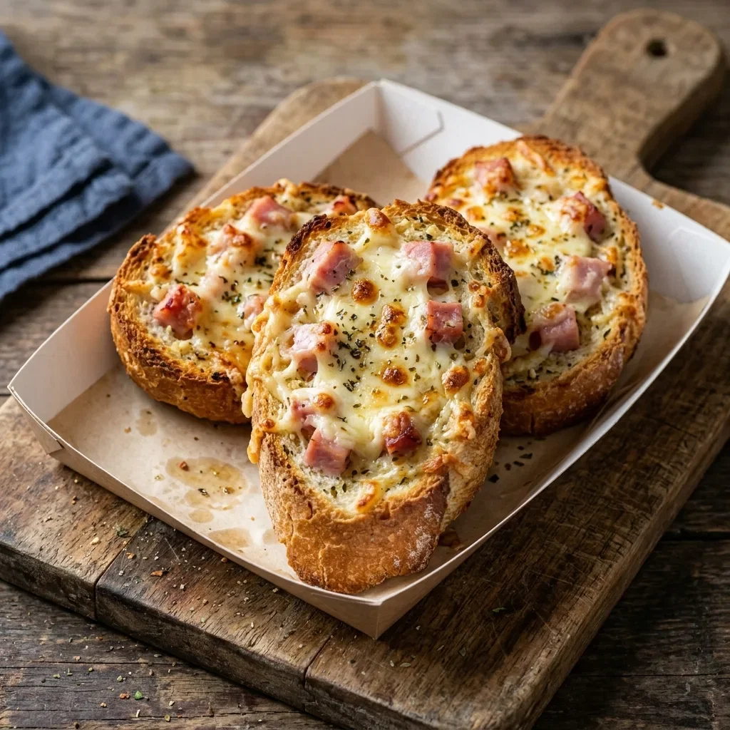 Lookbrood kaas ham