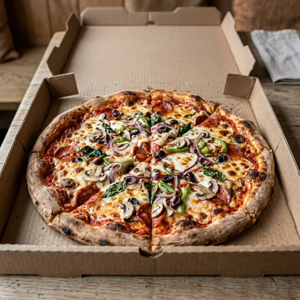 Stel zelf uw pizza samen