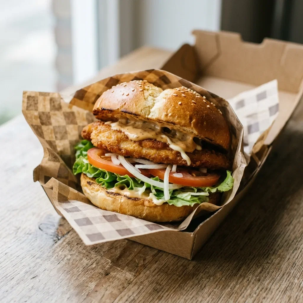Chicken burger
