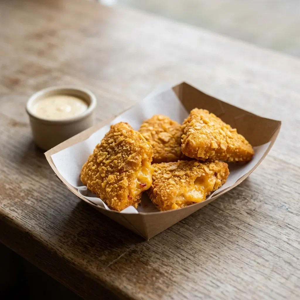 Nacho cheese bites
