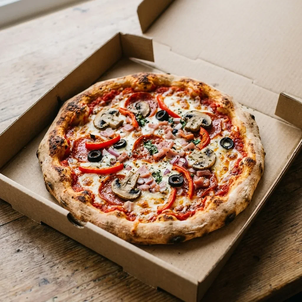 Stel zelf uw pizza samen