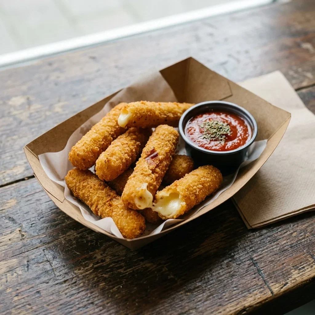 Mozzarella sticks 8 stuks