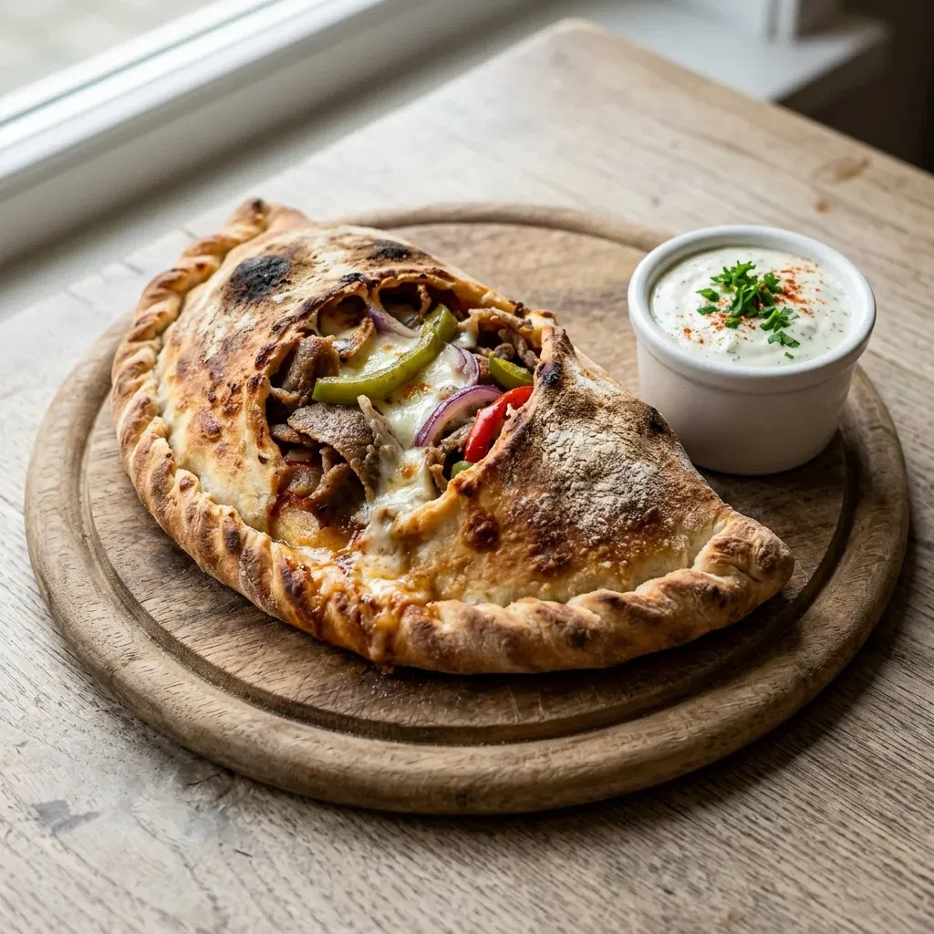 Calzone kebab medium (looksaus)