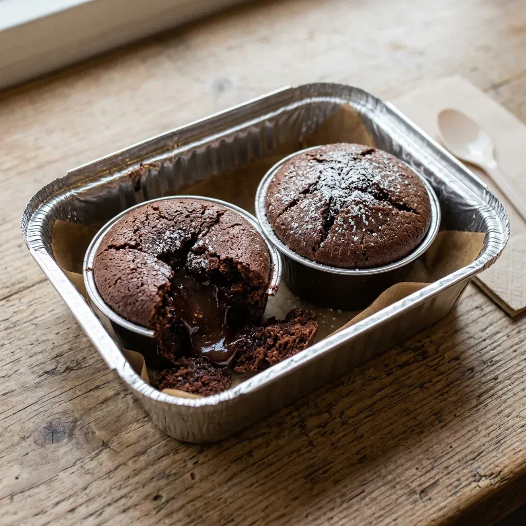 Lava cakes (2 stuks)