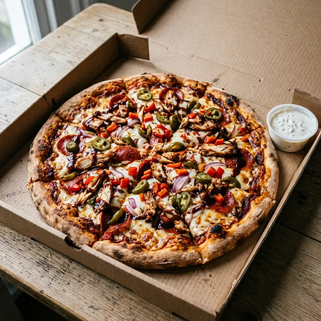 Bbq hot chicken large (looksaus)