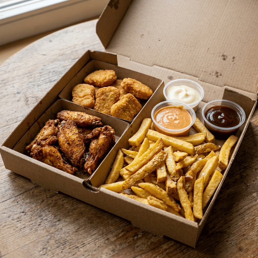 Triple deal box
