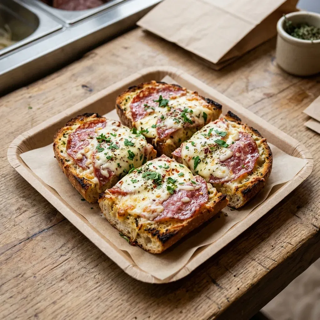 Lookbrood kaas & salami