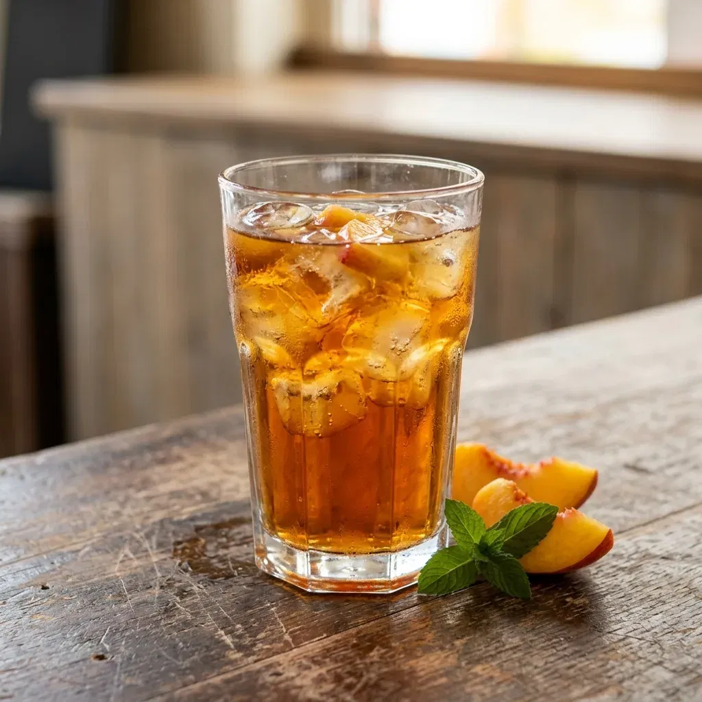 Ice tea peach