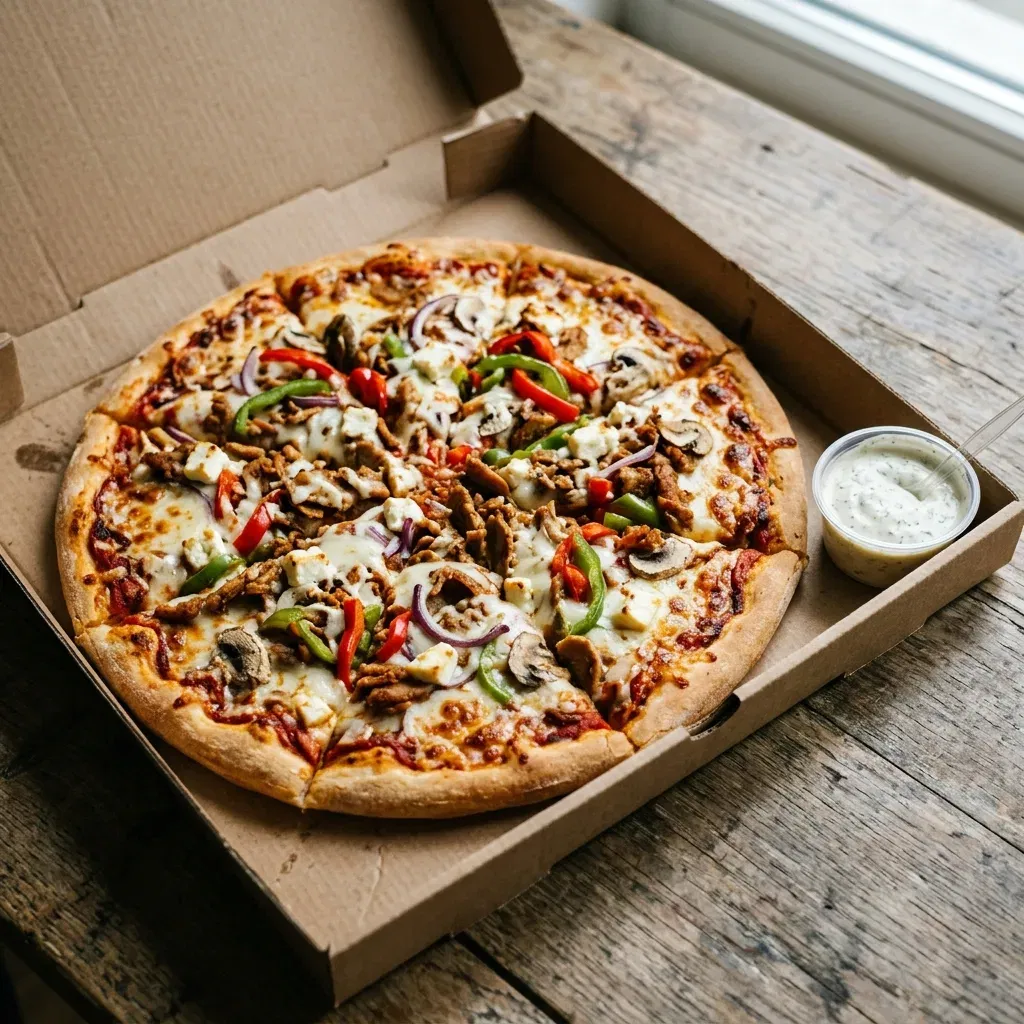 Pizza d'anvers large (looksaus)