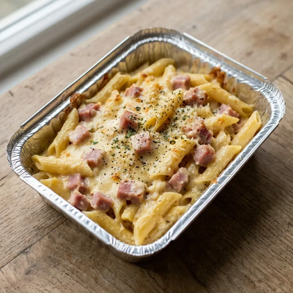 Kaassaus met ham