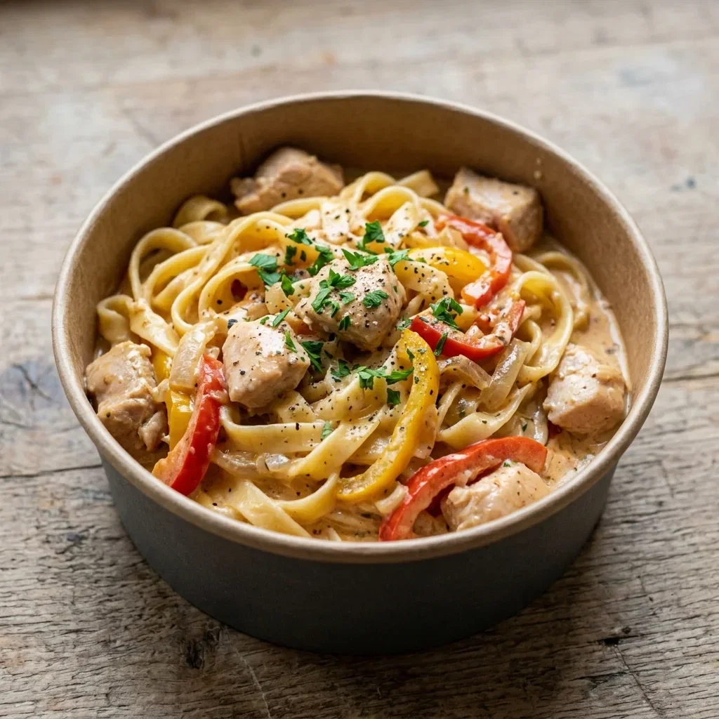 Pasta pollo