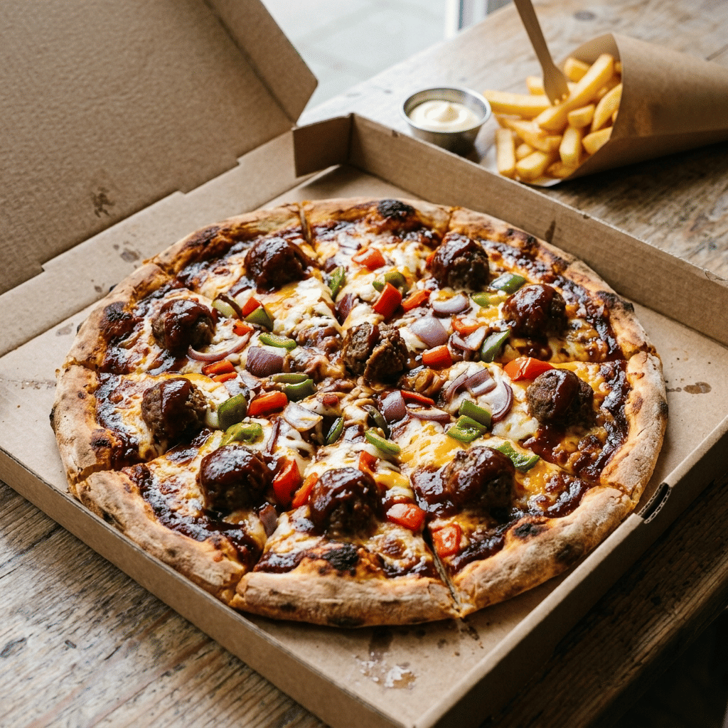 Bbq meatballs large