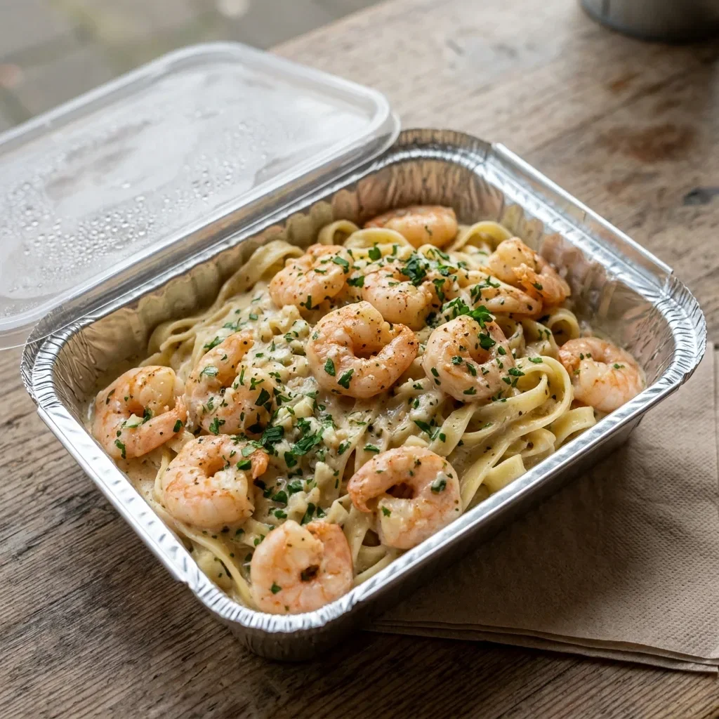 Scampi garlic