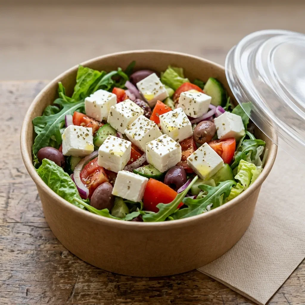 Salade mix feta