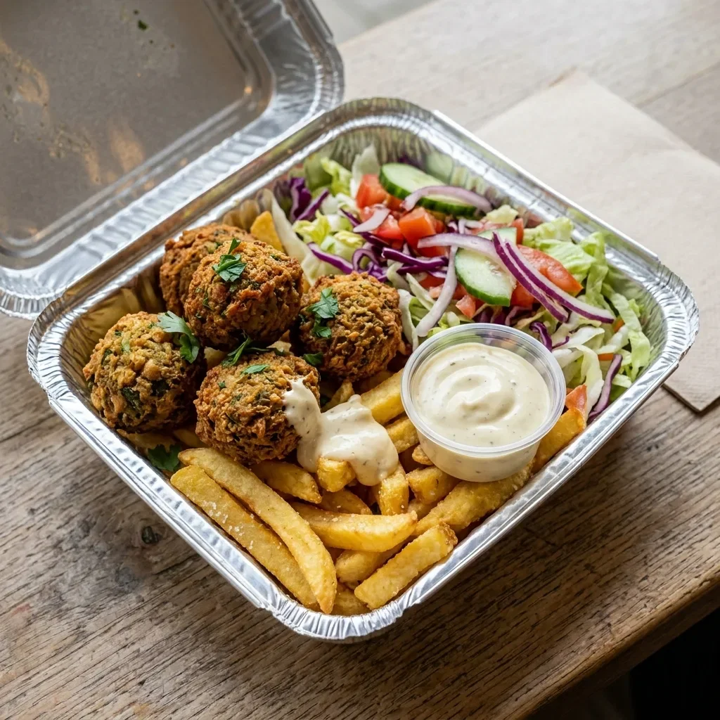 Vegetarische falafel