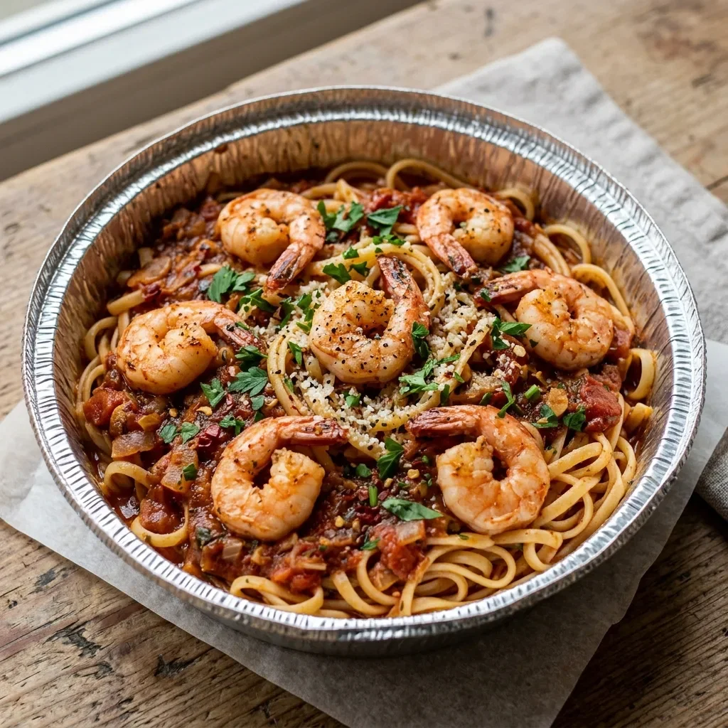Pasta scampi