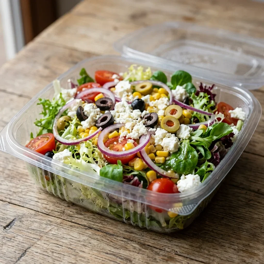 Cheesy salad